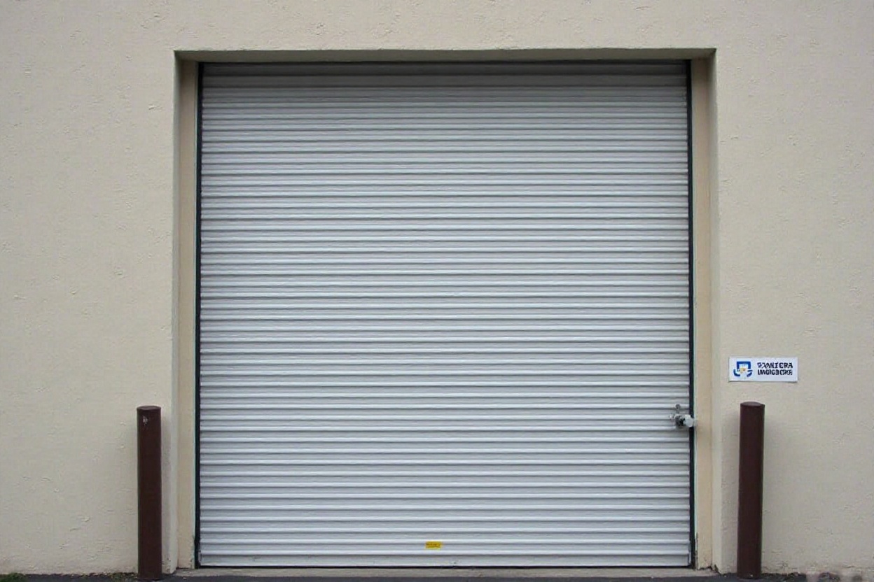 Rolling steel security door Philadelphia warehouse